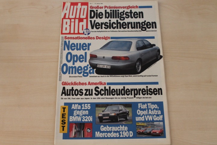 Deckblatt Auto Bild (05/1992)